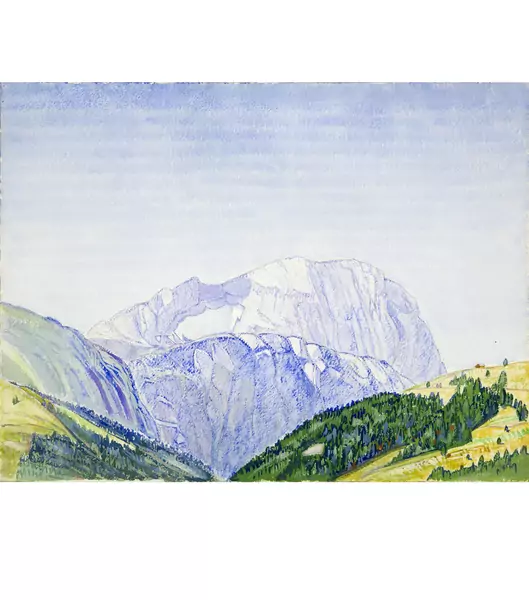 Albert Trachsel — Berggipfel — Galerie Kornfeld