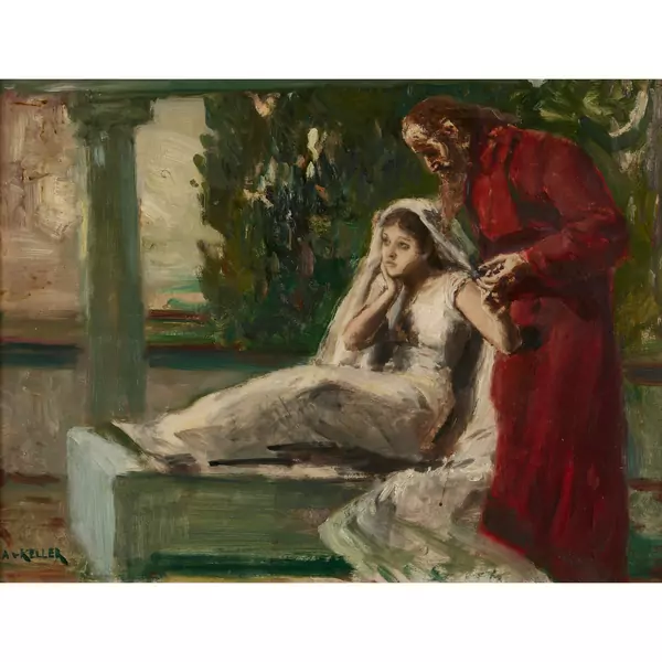 Die Erweckung der Tochter des Jairus (Studie)