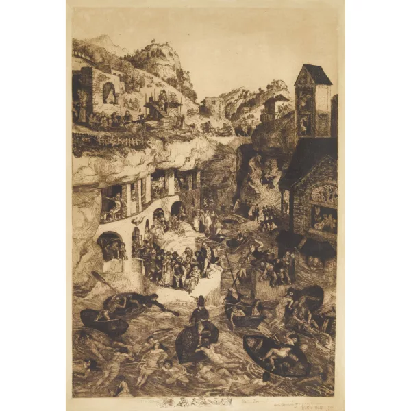 Albert Welti — "Der Ehehafen".