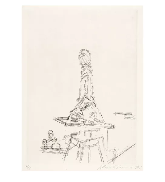 Alberto Giacometti — L'Atelier à la sellette I