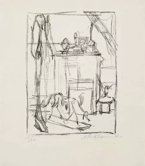 ALBERTO GIACOMETTI — Le chien. 1954. — Koller Auktionen