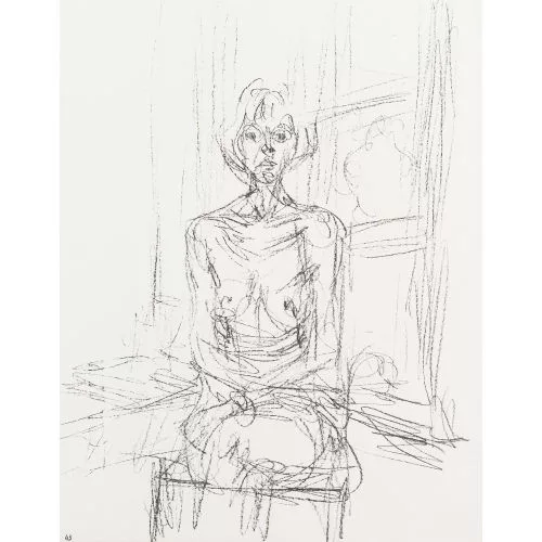 Alberto Giacometti — "Paris sans fin Nr. 43".