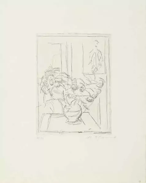 ALBERTO GIACOMETTI — Bouquet II. 1955. — Koller Auktionen
