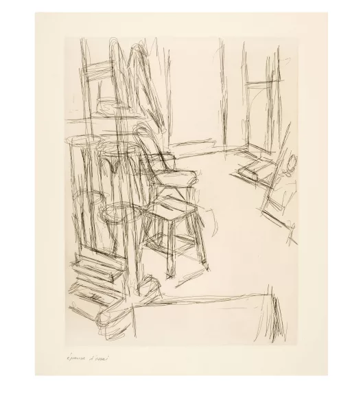 Alberto Giacometti — L’Atelier au chevalet
