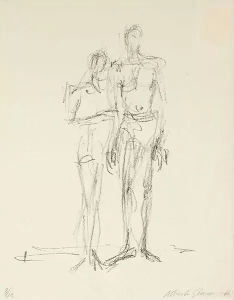 ALBERTO GIACOMETTI — Le couple. 1951. — Koller Auktionen