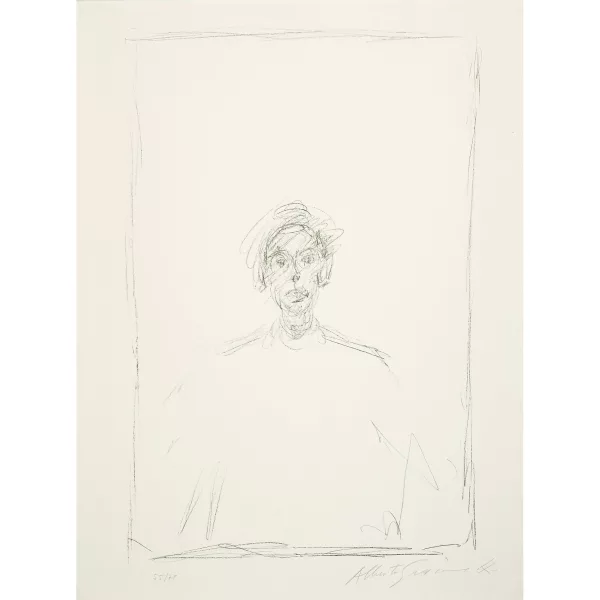 Alberto Giacometti — Tête de jeune homme