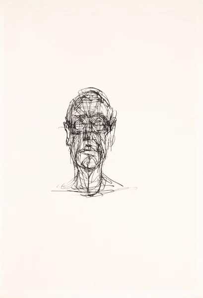 Alberto Giacometti — Tête d'homme, 1955-56