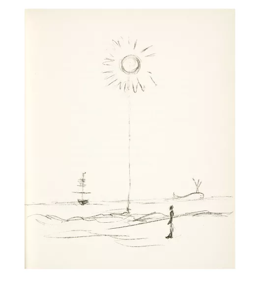 Alberto Giacometti — Léna Leclercq. Alberto Giacometti. Pomme endormie Paris, Marc Barbezat, 1961