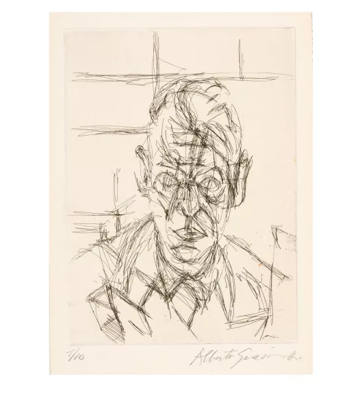 Alberto Giacometti — André du Bouchet II