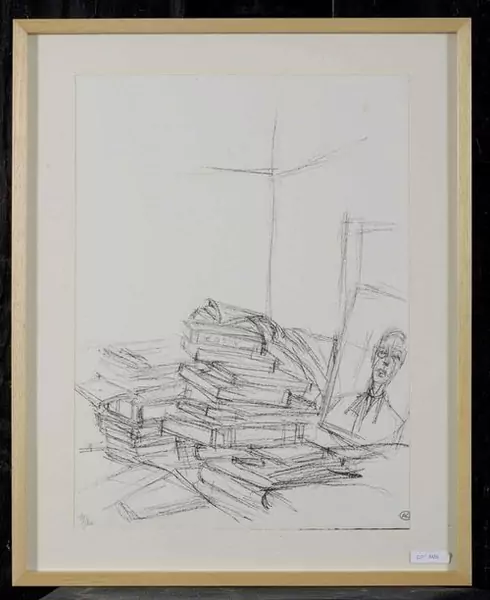 ALBERTO GIACOMETTI — Aus "Paris sans fin". Nr. 37. 1969. — Koller Auktionen
