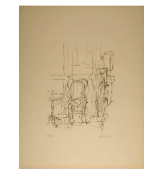 Alberto Giacometti — Chaise et guéridon