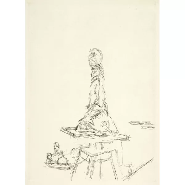 Alberto Giacometti — L'atelier à la sellette I