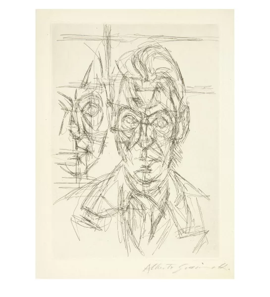 Alberto Giacometti — André du Bouchet. Dans la chaleur vacante Paris, Mercure de France, 1961