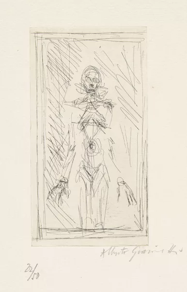 Alberto Giacometti — Petit Nu debout