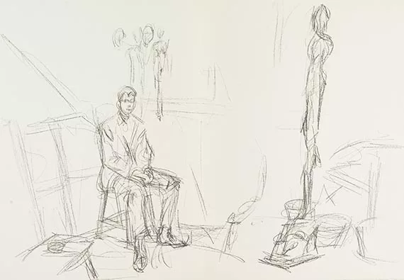 Alberto Giacometti — Derriere le miror, Heft 127