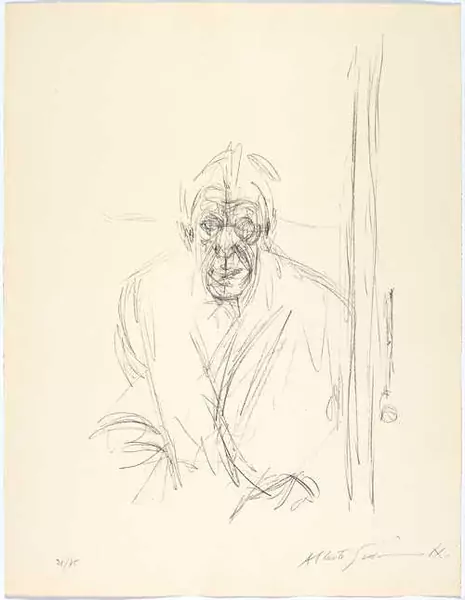 ALBERTO GIACOMETTI — Autoportrait. 1963. — Koller Auktionen