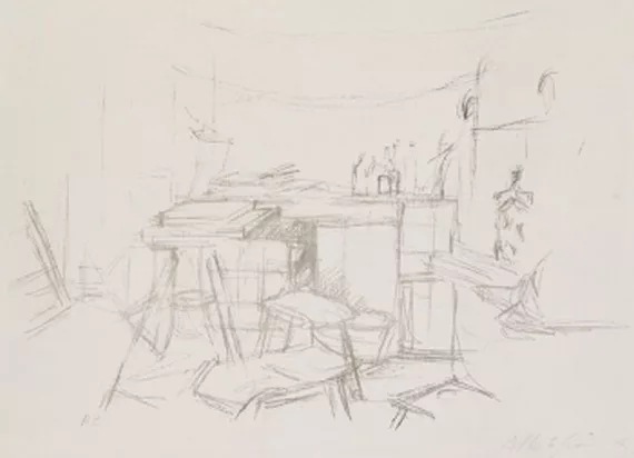 Alberto Giacometti — L'Atelier aux Bouteilles