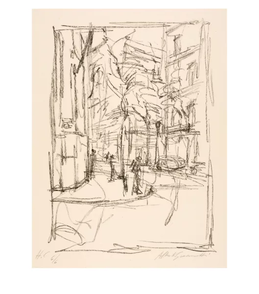 Alberto Giacometti — Rue d’Alésia