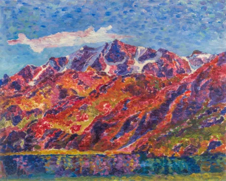 Piz Corvatsch mit Silsersee, 1921–1923