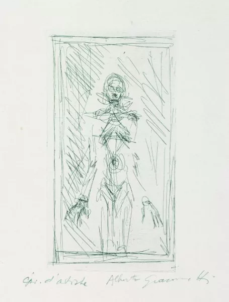 Alberto Giacometti — Petit Nu debout (Small standing Nude)
