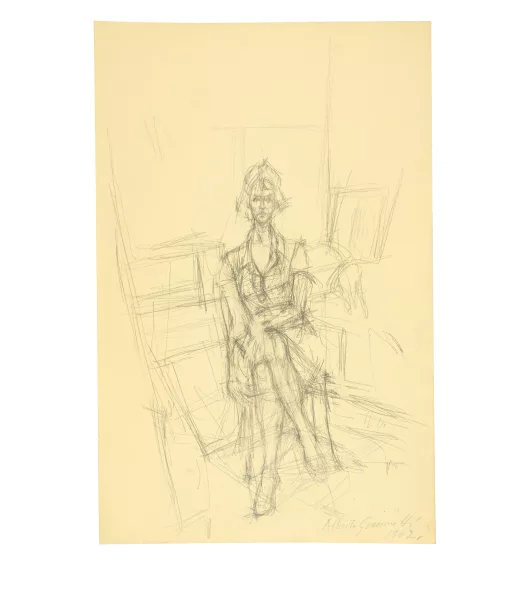 Alberto Giacometti — Jean Stein - L'Américaine