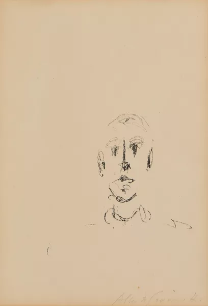 Alberto Giacometti — "Tête d'homme I"