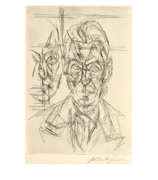 Alberto Giacometti — André du Bouchet. Dans la chaleur vacante Paris, Mercure de France, 1961