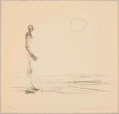 ALBERTO GIACOMETTI — Homme debout et soleil. 1963. — Koller Auktionen