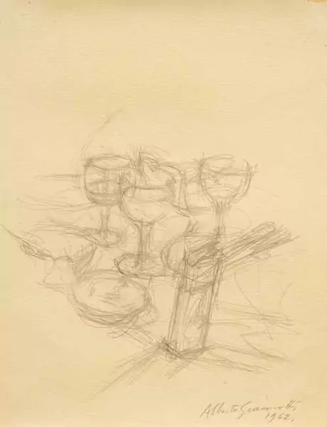 ALBERTO GIACOMETTI — Verres. 1962. — Koller Auktionen