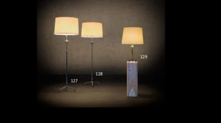 Lampe de table, modèle à l’étoile
