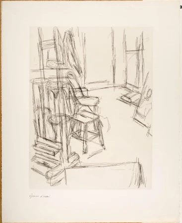 Atelier au chevalet, 1965