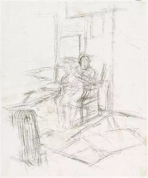 ALBERTO GIACOMETTI — Die Mutter des Künstlers. Um 1965. — Koller Auktionen
