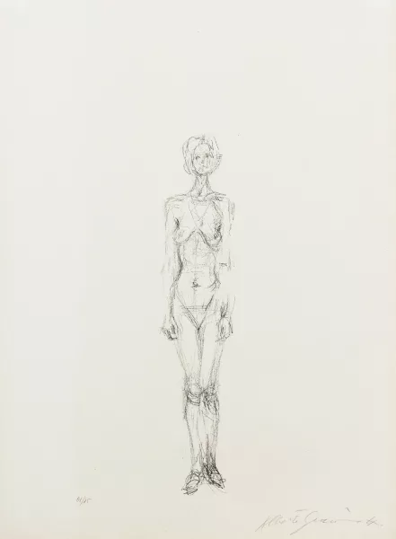 Alberto Giacometti — "Standing nude II".