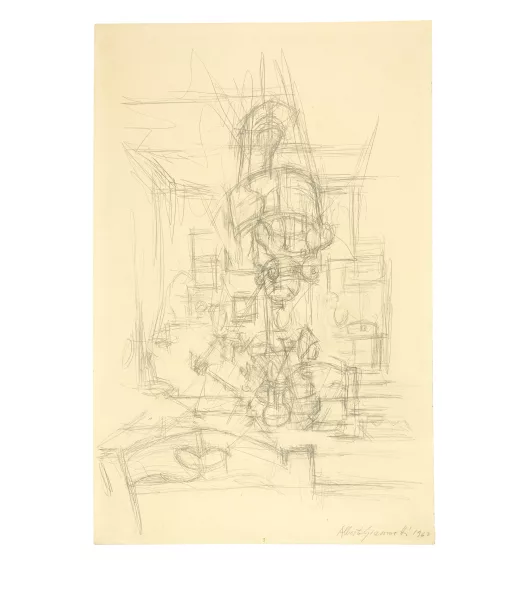 Alberto Giacometti — Table à la suspension (Stampa)