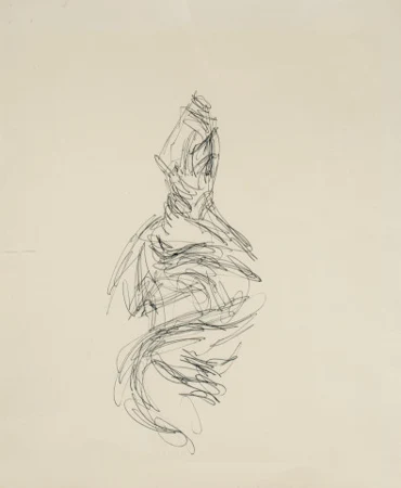 Sculpture sous un linge, 1962