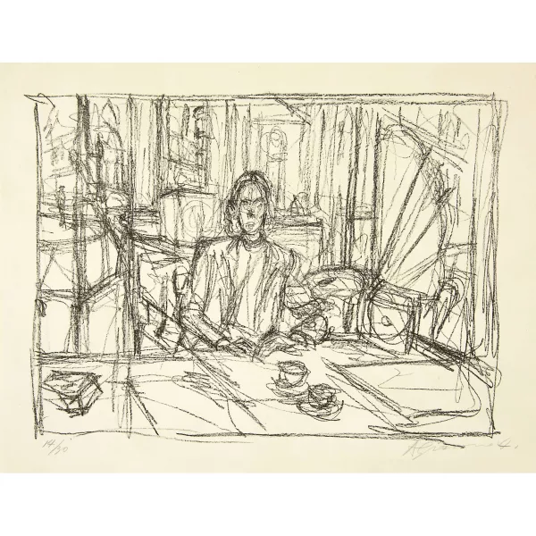 Alberto Giacometti — Au Café