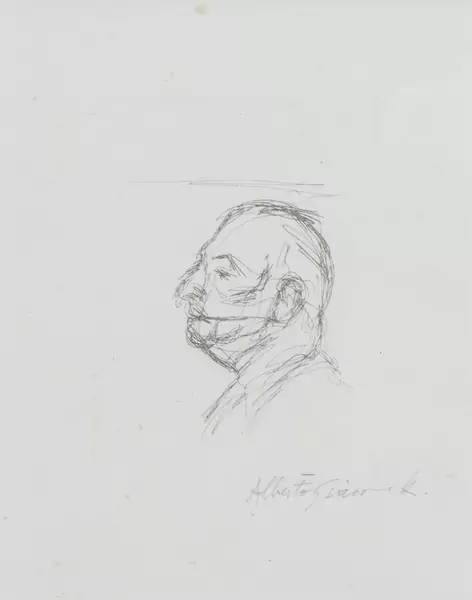 Alberto GIACOMETTI (1901-1966), "Orbandale", Lithographie — DognyAuction