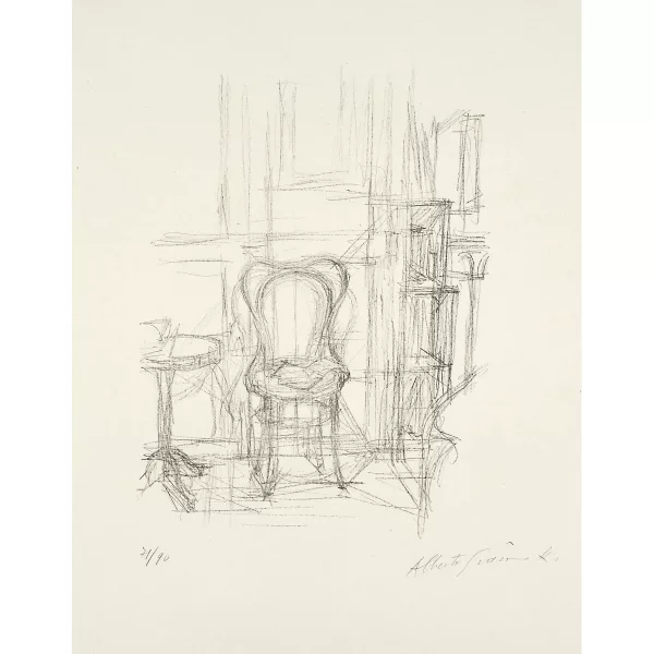 Alberto Giacometti — Chaise et guéridon