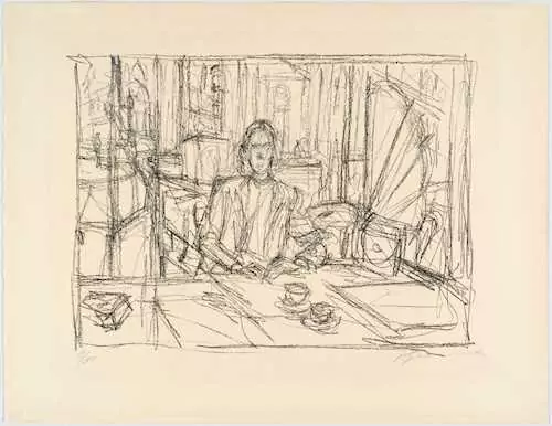 ALBERTO GIACOMETTI — Au Café. 1954. — Koller Auktionen