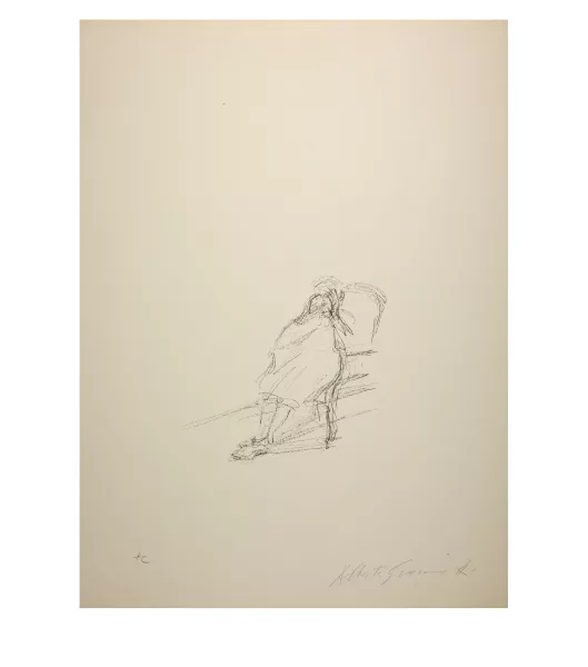 Alberto Giacometti — La mère de l'artiste assise II