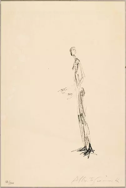 ALBERTO GIACOMETTI — Homme debout. 1956. — Koller Auktionen