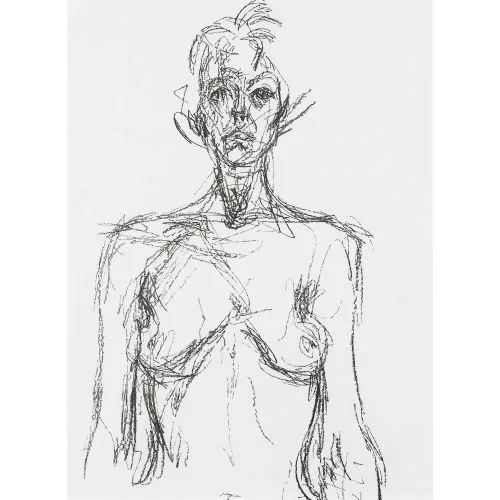 Alberto Giacometti — Bust of nude.
