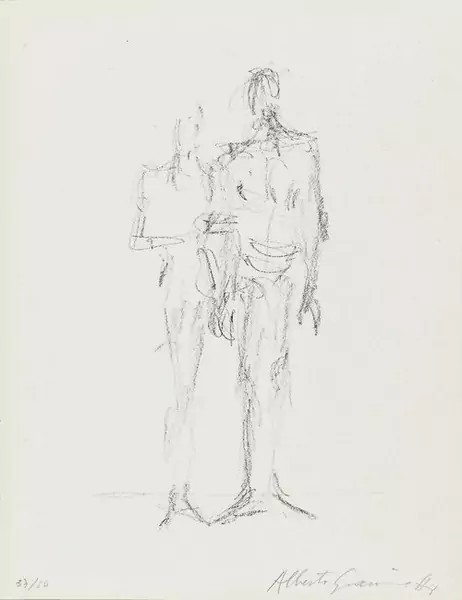 ALBERTO GIACOMETTI — Le couple. 1951. — Koller Auktionen
