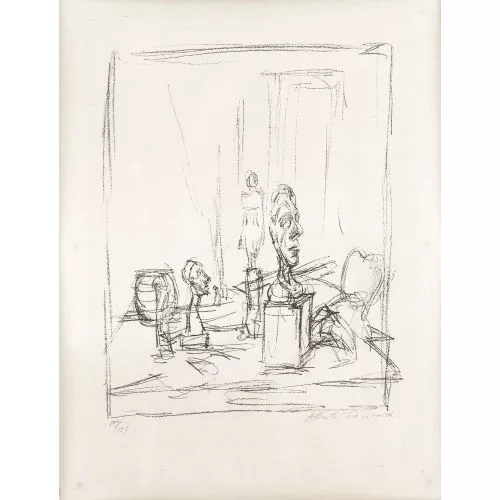 Alberto Giacometti — The studio.