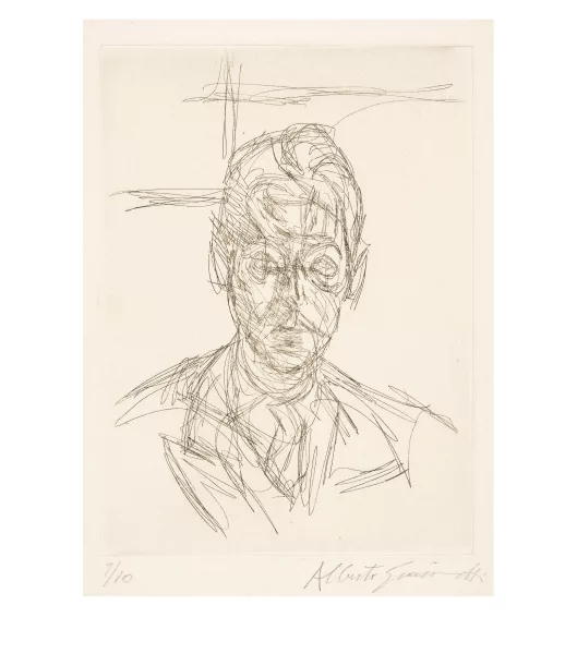 Alberto Giacometti — André du Bouchet VIII