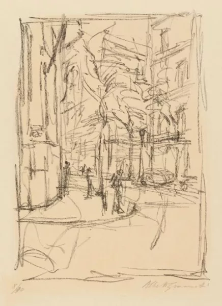 Alberto Giacometti — Rue d'Alésia