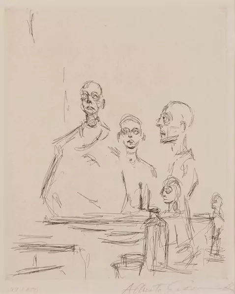 ALBERTO GIACOMETTI — Sculptures dans l'atelier. 1963. — Koller Auktionen