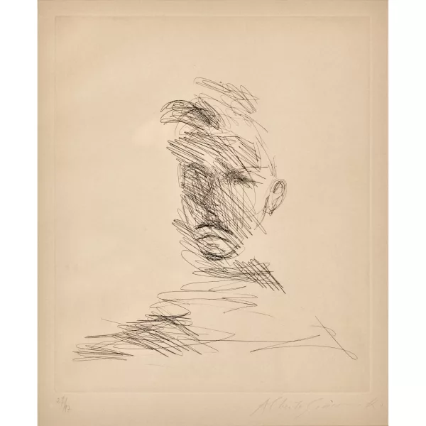 Alberto Giacometti — "Arthur Rimbaud I".