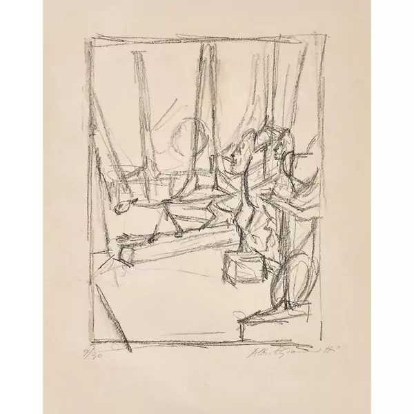 "Le 'Chat' dans l'atelier I"