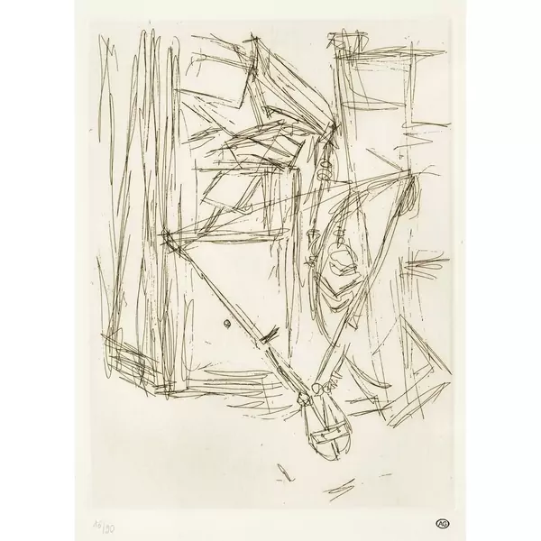 "Cisailles dans l'atelier de Diego"
